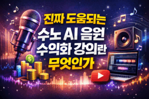 수노 수익화강의